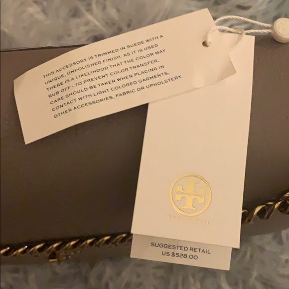 TORY BURCH Kira Mixed-Materials Shoulder Bag - Picture 2 of 7